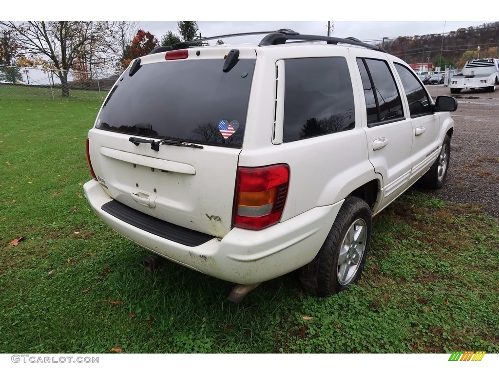 2004 Grand Cherokee Limited 4x4 - Stone White / Sandstone photo #5