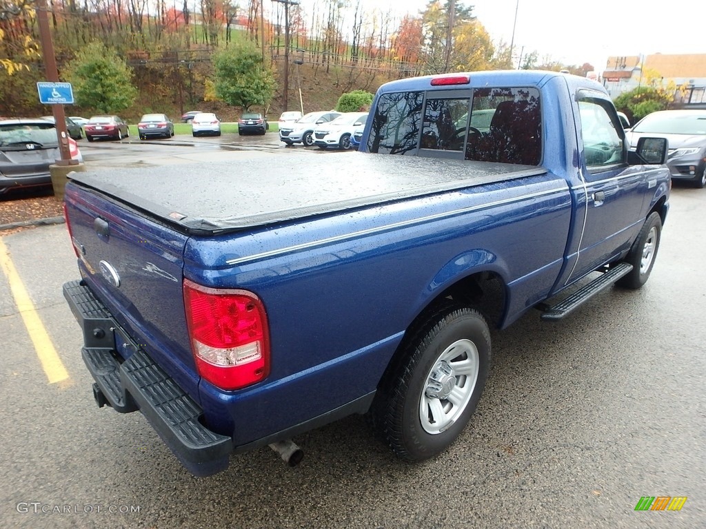 2010 Ranger XLT Regular Cab - Vista Blue Metallic / Medium Dark Flint photo #5