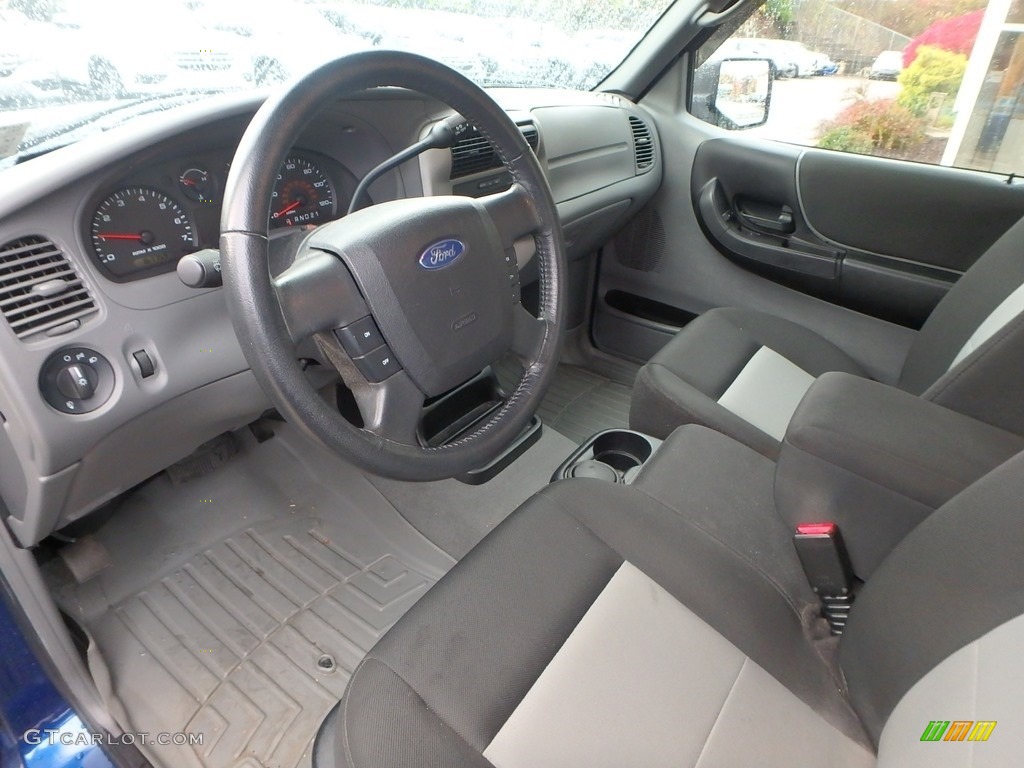 2010 Ranger XLT Regular Cab - Vista Blue Metallic / Medium Dark Flint photo #16