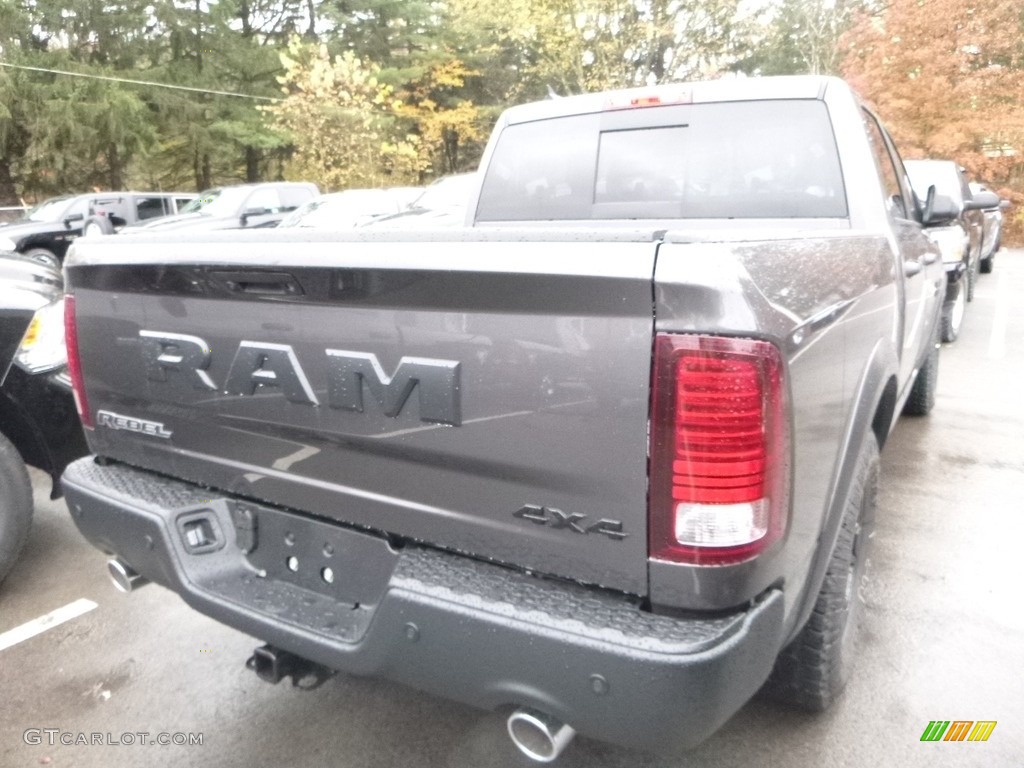 2018 1500 Rebel Crew Cab 4x4 - Granite Crystal Metallic / Black photo #5