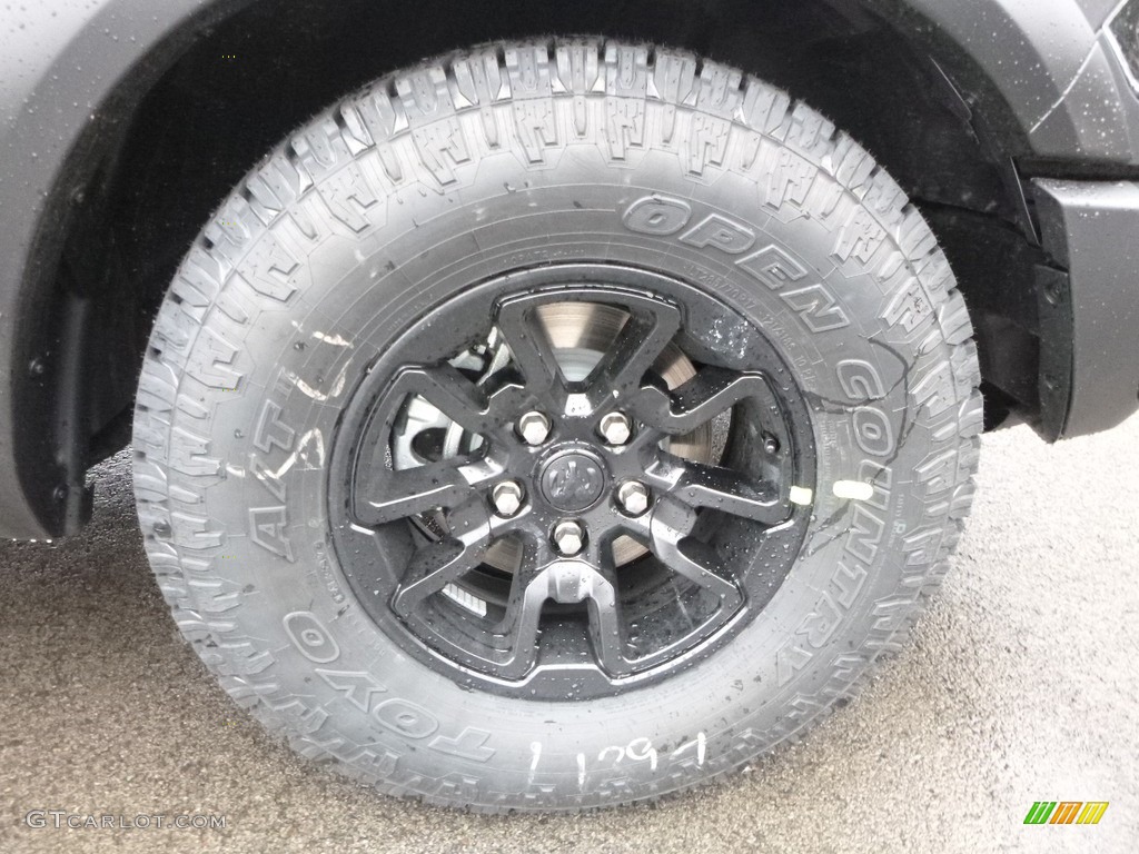 2018 1500 Rebel Crew Cab 4x4 - Granite Crystal Metallic / Black photo #9