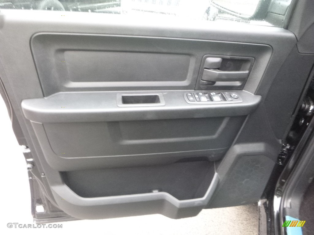 2018 1500 Express Crew Cab 4x4 - Brilliant Black Crystal Pearl / Black/Diesel Gray photo #15