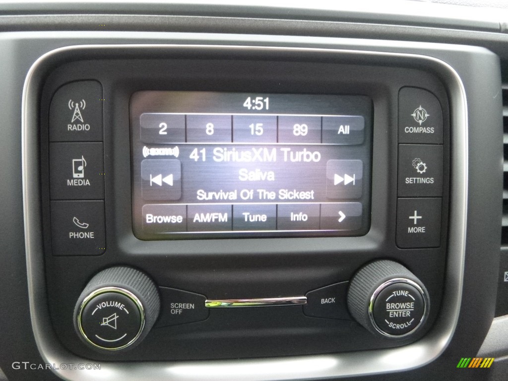 2018 1500 Express Crew Cab 4x4 - Brilliant Black Crystal Pearl / Black/Diesel Gray photo #18