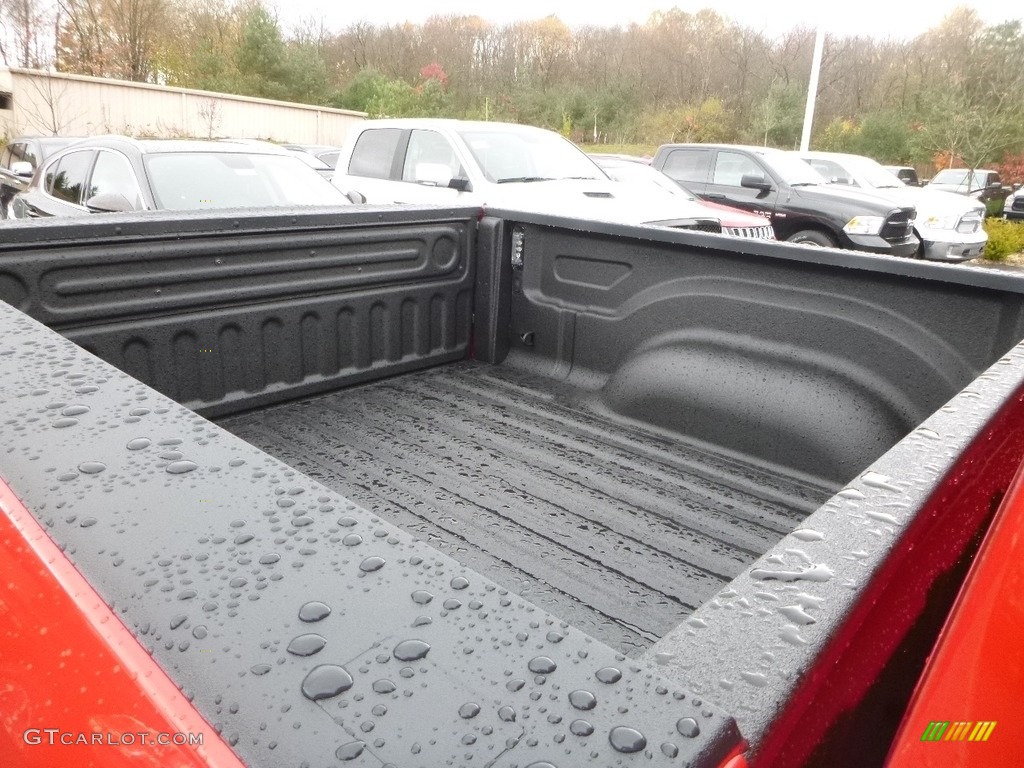 2018 1500 Big Horn Crew Cab 4x4 - Flame Red / Black/Diesel Gray photo #13