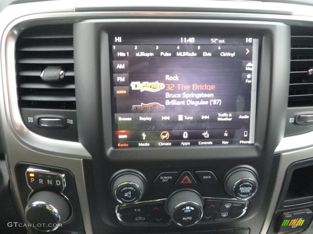 2018 1500 Big Horn Crew Cab 4x4 - Flame Red / Black/Diesel Gray photo #17