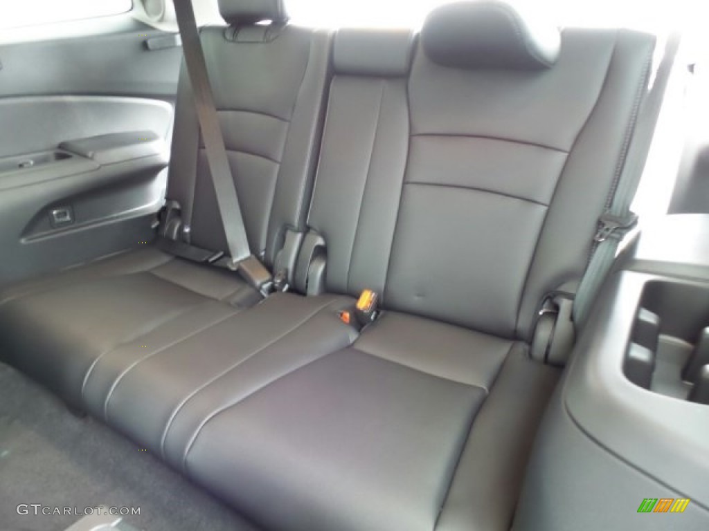 2017 Pilot Elite AWD - Modern Steel Metallic / Black photo #13