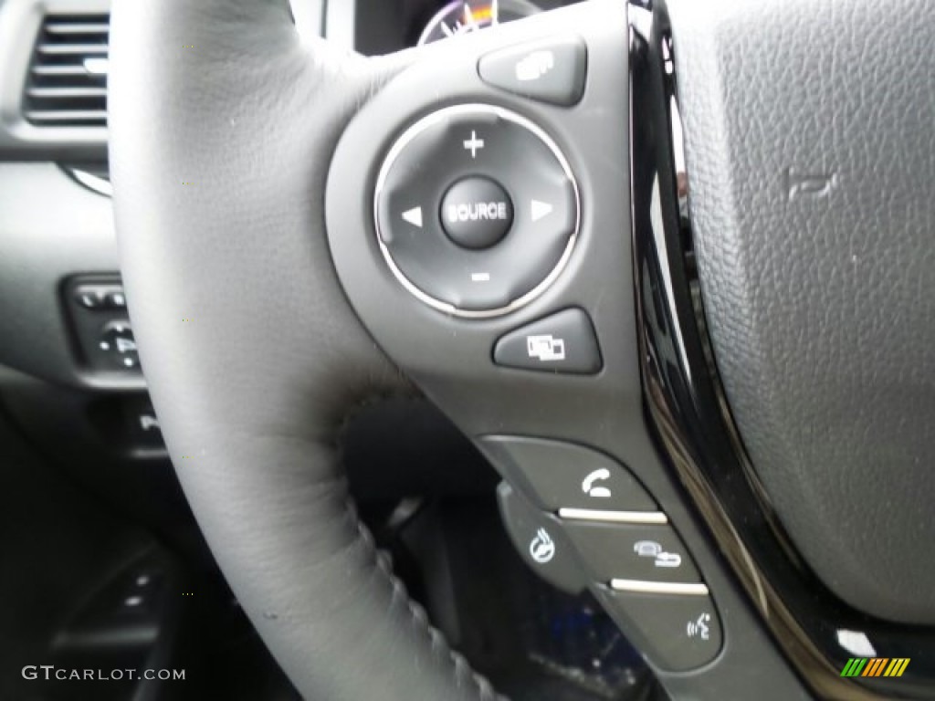 2017 Pilot Elite AWD - Modern Steel Metallic / Black photo #21