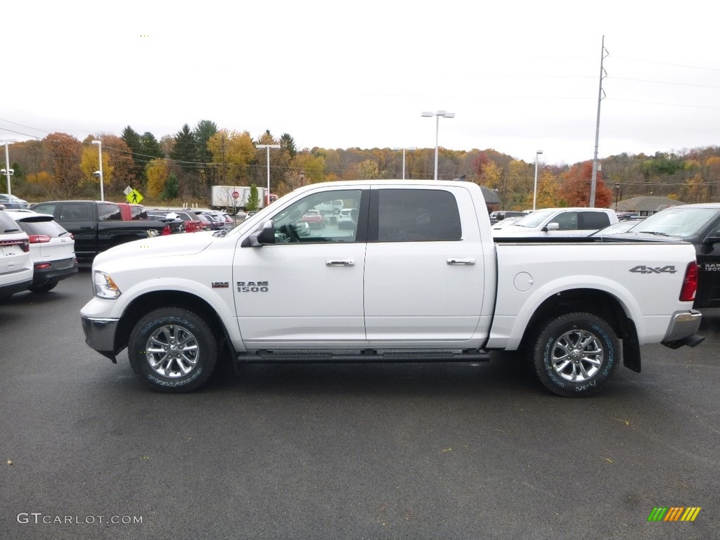 2018 1500 Big Horn Crew Cab 4x4 - Bright White / Black/Diesel Gray photo #2