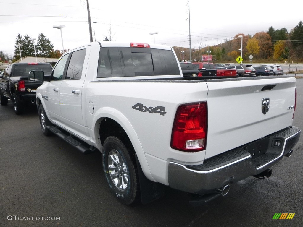 2018 1500 Big Horn Crew Cab 4x4 - Bright White / Black/Diesel Gray photo #3