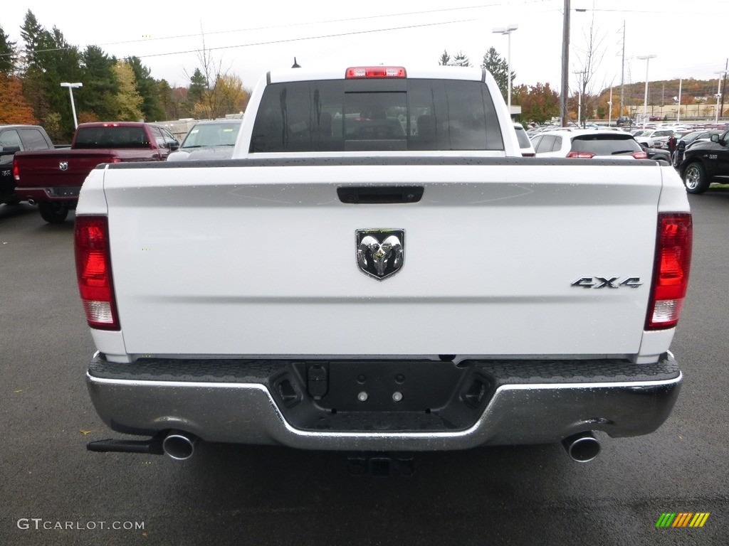 2018 1500 Big Horn Crew Cab 4x4 - Bright White / Black/Diesel Gray photo #4