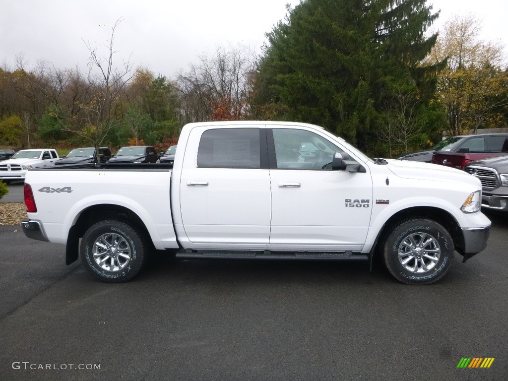 2018 1500 Big Horn Crew Cab 4x4 - Bright White / Black/Diesel Gray photo #6