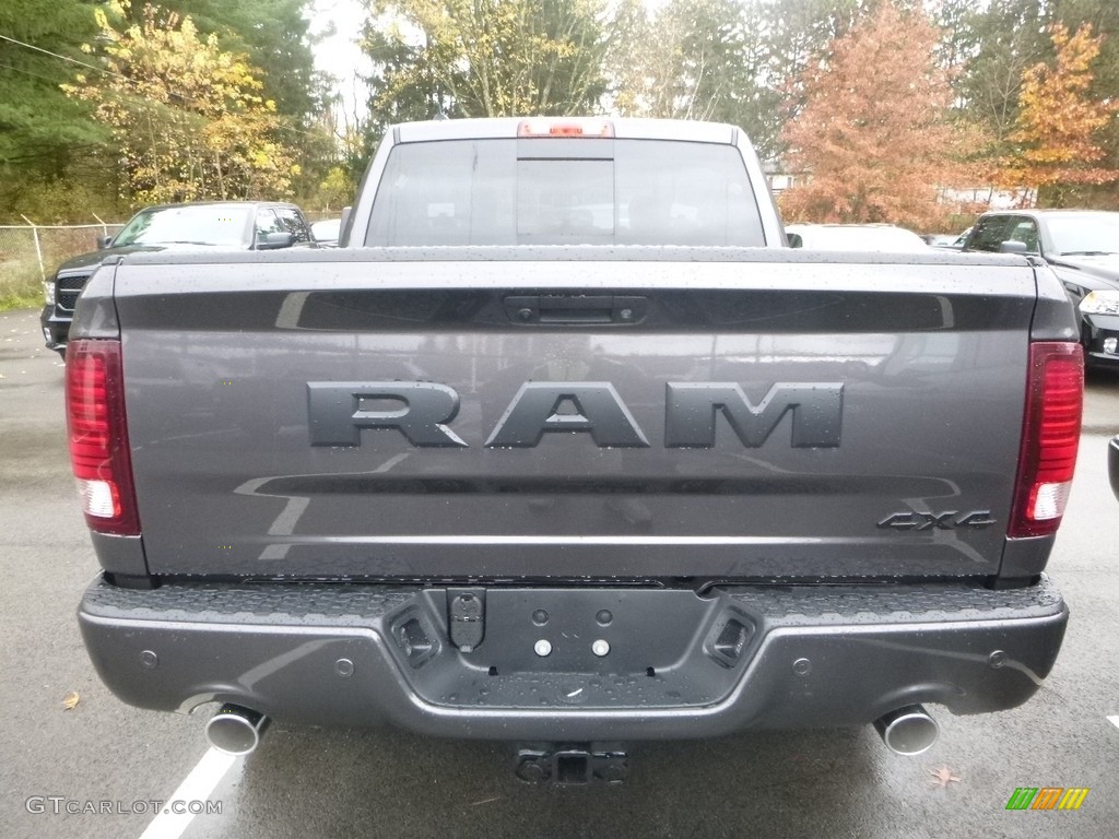 2018 1500 Night Crew Cab 4x4 - Granite Crystal Metallic / Black photo #4