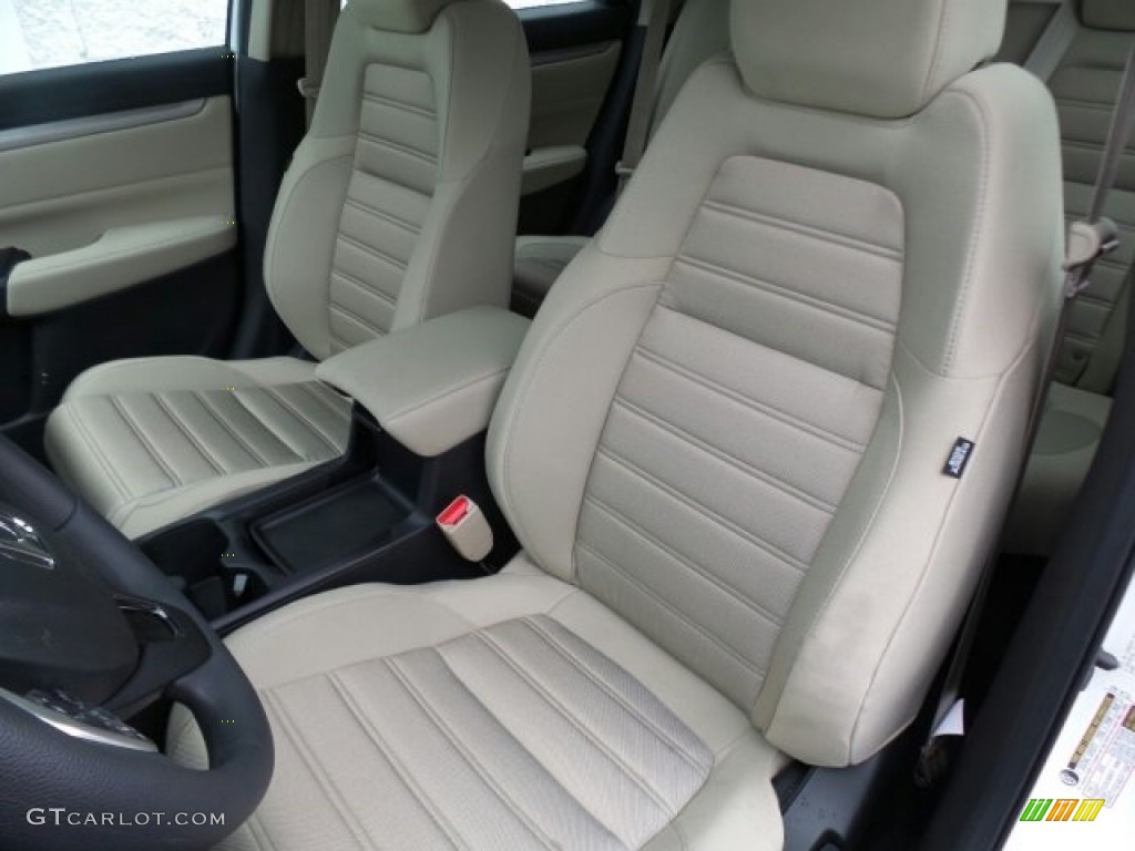 2017 CR-V LX AWD - White Diamond Pearl / Ivory photo #9