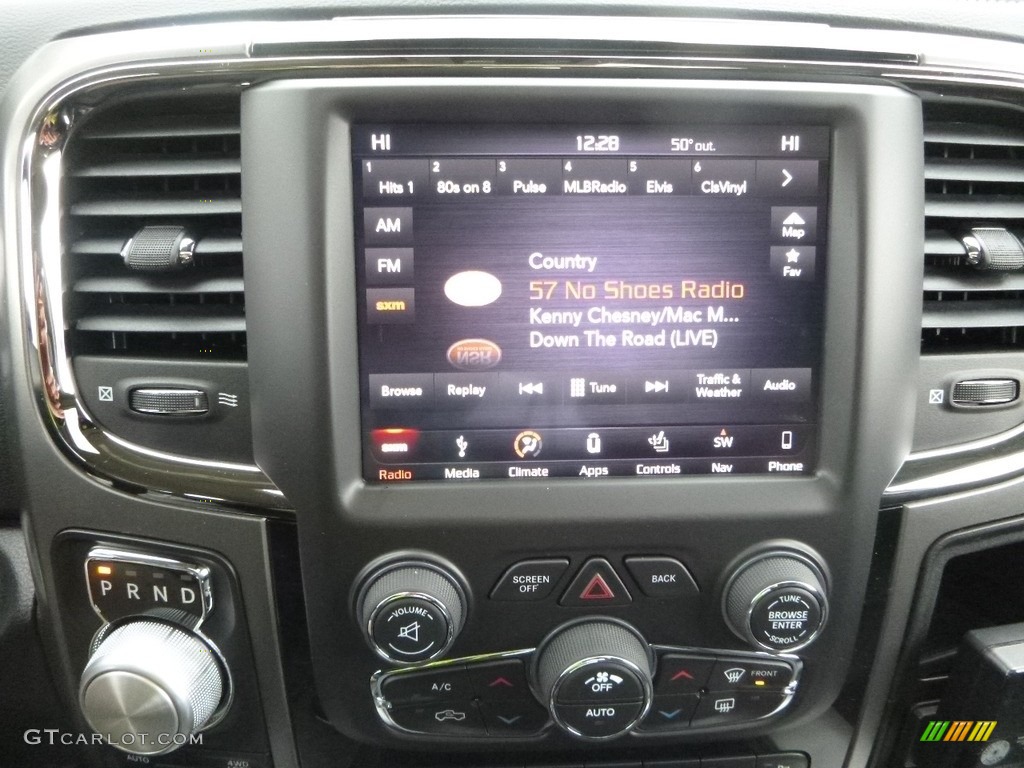 2018 1500 Night Crew Cab 4x4 - Granite Crystal Metallic / Black photo #18