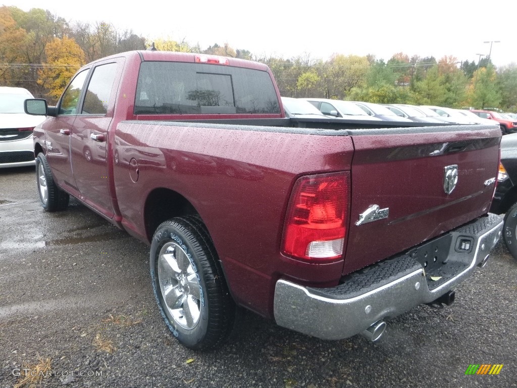 2018 1500 Big Horn Crew Cab 4x4 - Delmonico Red Pearl / Black/Diesel Gray photo #3