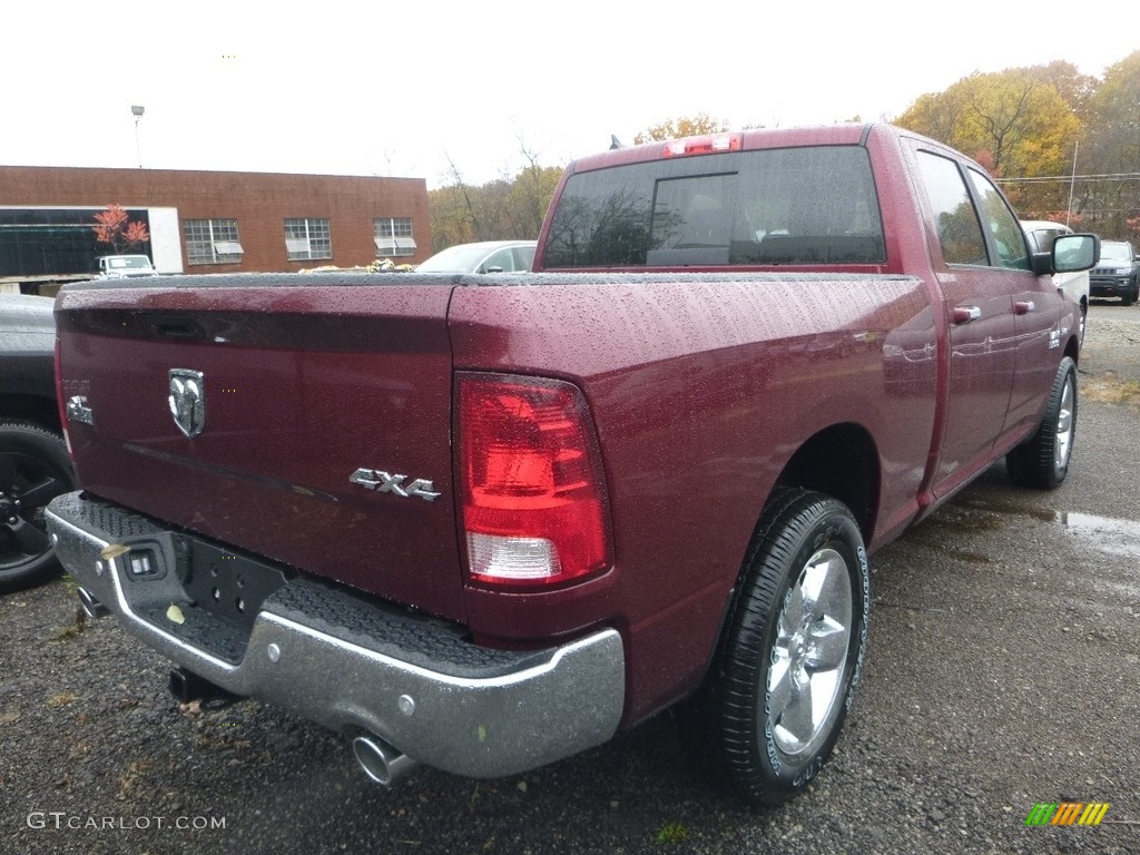 2018 1500 Big Horn Crew Cab 4x4 - Delmonico Red Pearl / Black/Diesel Gray photo #5
