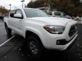 2017 Super White Toyota Tacoma SR5 Double Cab 4x4  photo #1