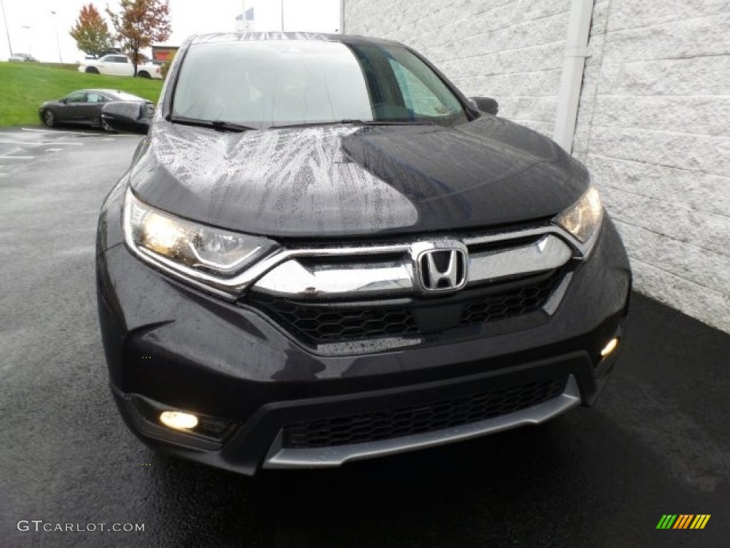 2018 CR-V EX AWD - Gunmetal Metallic / Gray photo #3