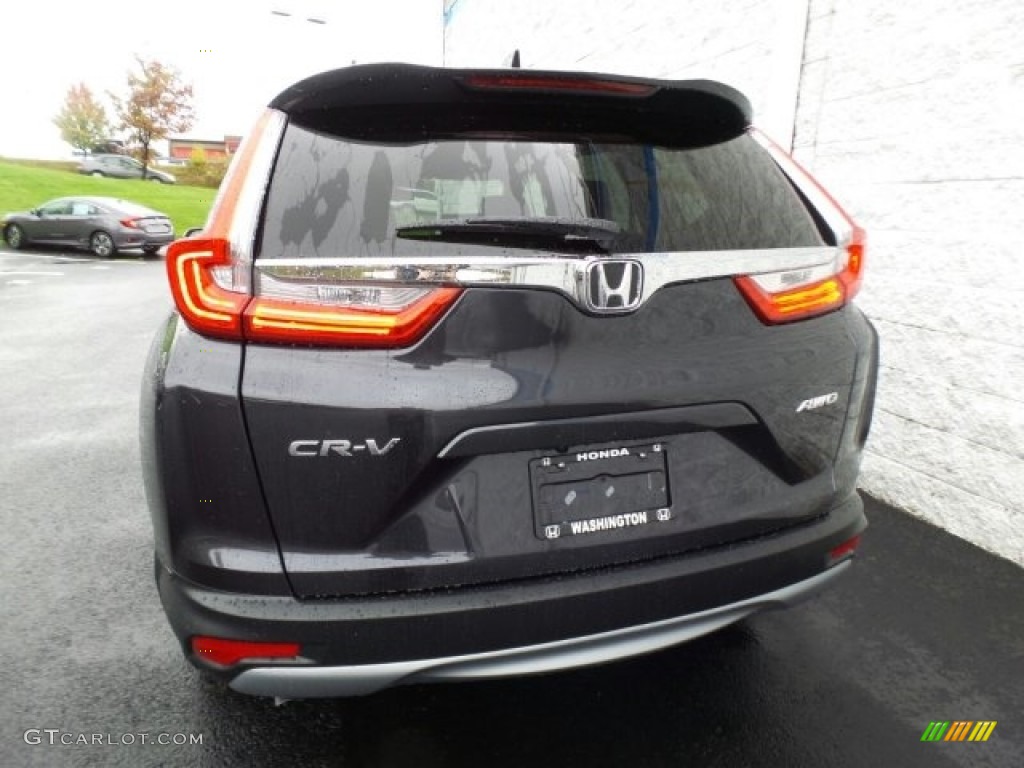 2018 CR-V EX AWD - Gunmetal Metallic / Gray photo #7