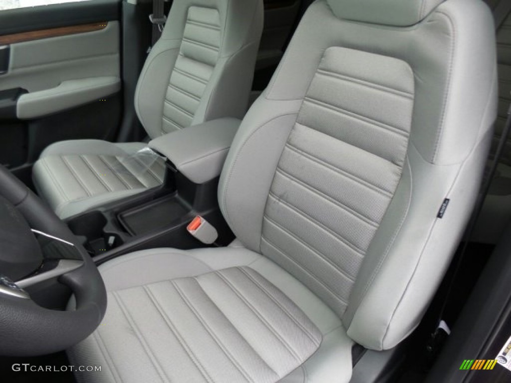Gray Interior 2018 Honda CR-V EX AWD Photo #123728020