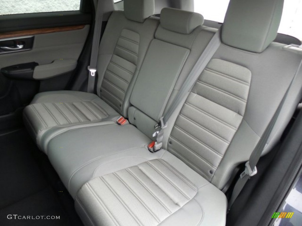 Gray Interior 2018 Honda CR-V EX AWD Photo #123728036