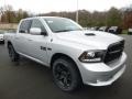 Bright Silver Metallic 2018 Ram 1500 Night Crew Cab 4x4 Exterior