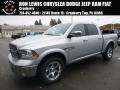 2018 Bright Silver Metallic Ram 1500 Laramie Crew Cab 4x4  photo #1