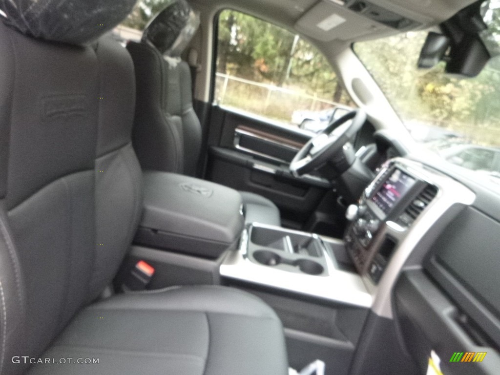 2018 1500 Laramie Crew Cab 4x4 - Bright Silver Metallic / Black photo #10