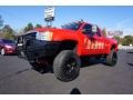 2011 Fire Red GMC Sierra 2500HD SLE Extended Cab 4x4  photo #3