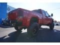 2011 Fire Red GMC Sierra 2500HD SLE Extended Cab 4x4  photo #6