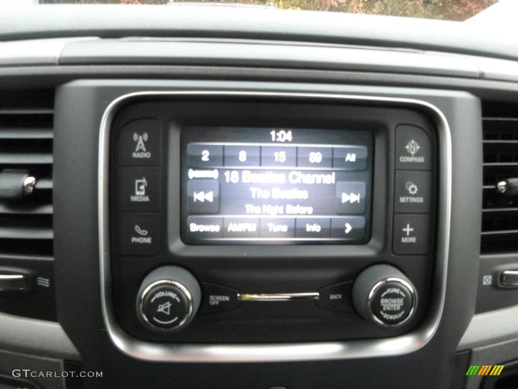 2018 1500 Express Crew Cab 4x4 - Brilliant Black Crystal Pearl / Black/Diesel Gray photo #17