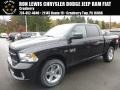 2018 Brilliant Black Crystal Pearl Ram 1500 Express Crew Cab 4x4  photo #1