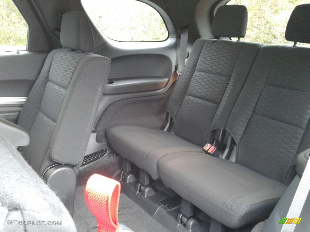 Black Interior 2018 Dodge Durango SXT AWD Photo #123730838