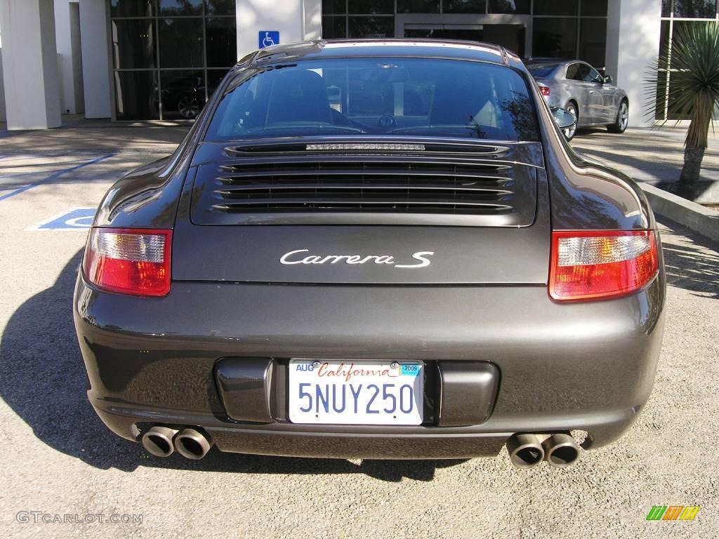 2006 911 Carrera S Coupe - Slate Grey Metallic / Black photo #4