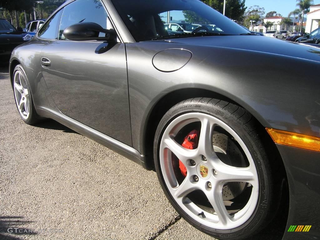 2006 911 Carrera S Coupe - Slate Grey Metallic / Black photo #6