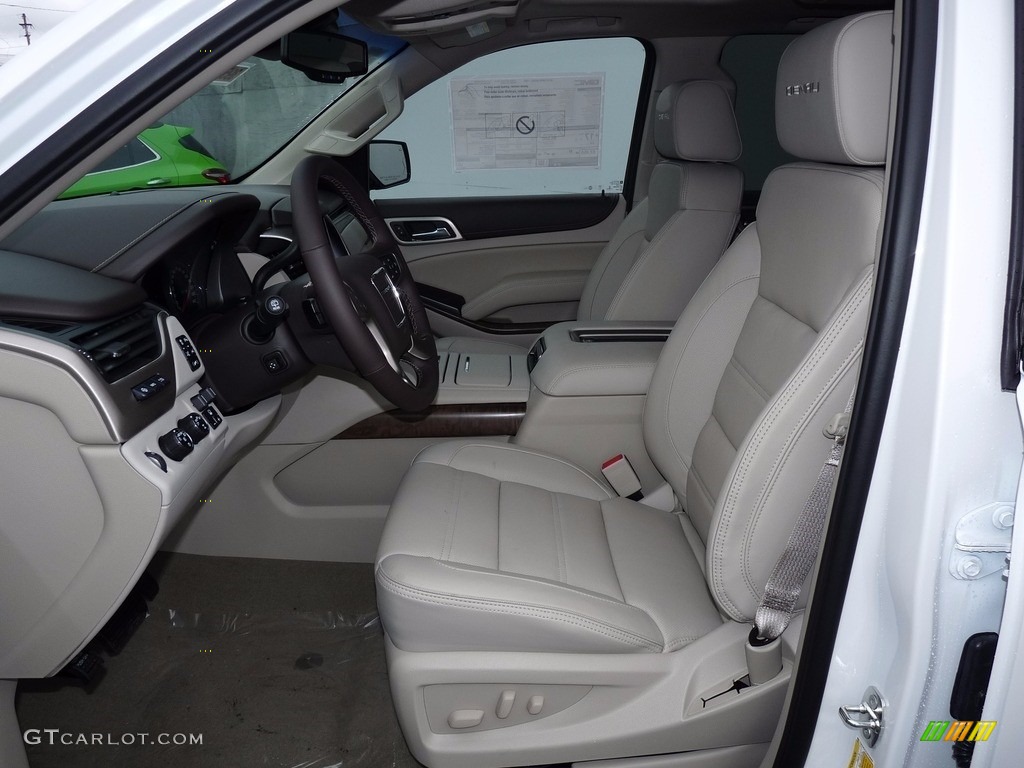2018 Yukon Denali 4WD - White Frost Tricoat / Cocoa/Shale photo #7