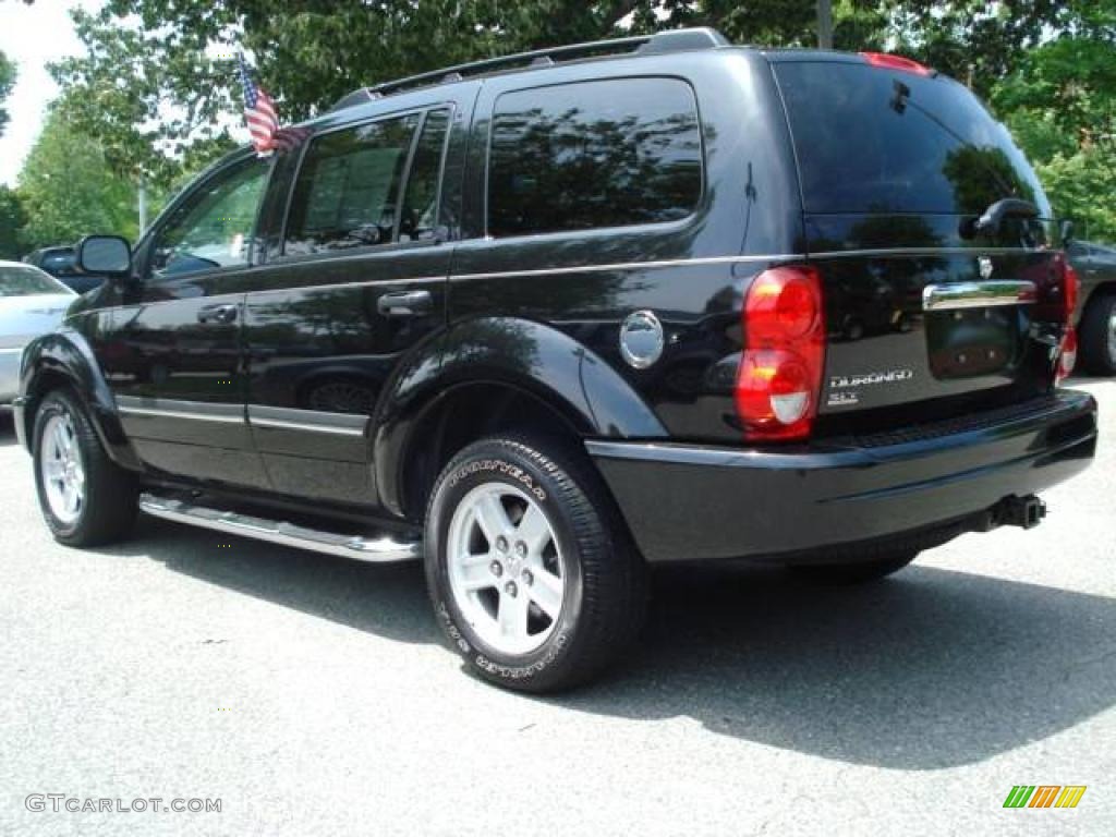 2006 Durango SLT HEMI 4x4 - Brilliant Black / Dark Slate Gray/Light Slate Gray photo #3
