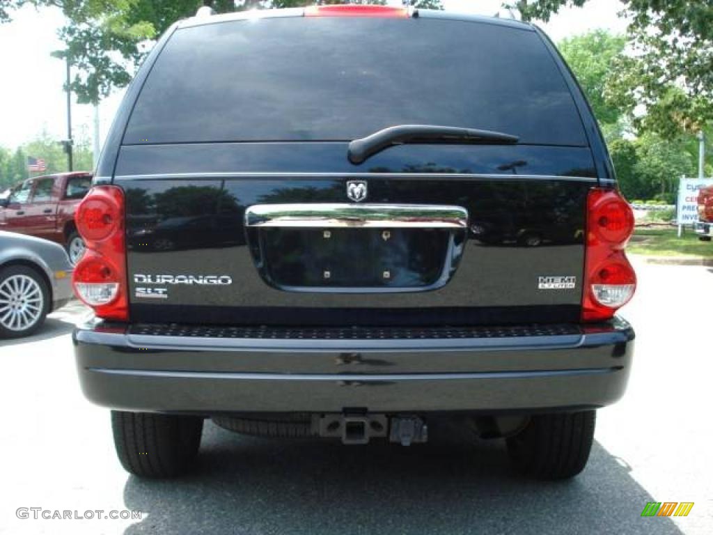 2006 Durango SLT HEMI 4x4 - Brilliant Black / Dark Slate Gray/Light Slate Gray photo #4