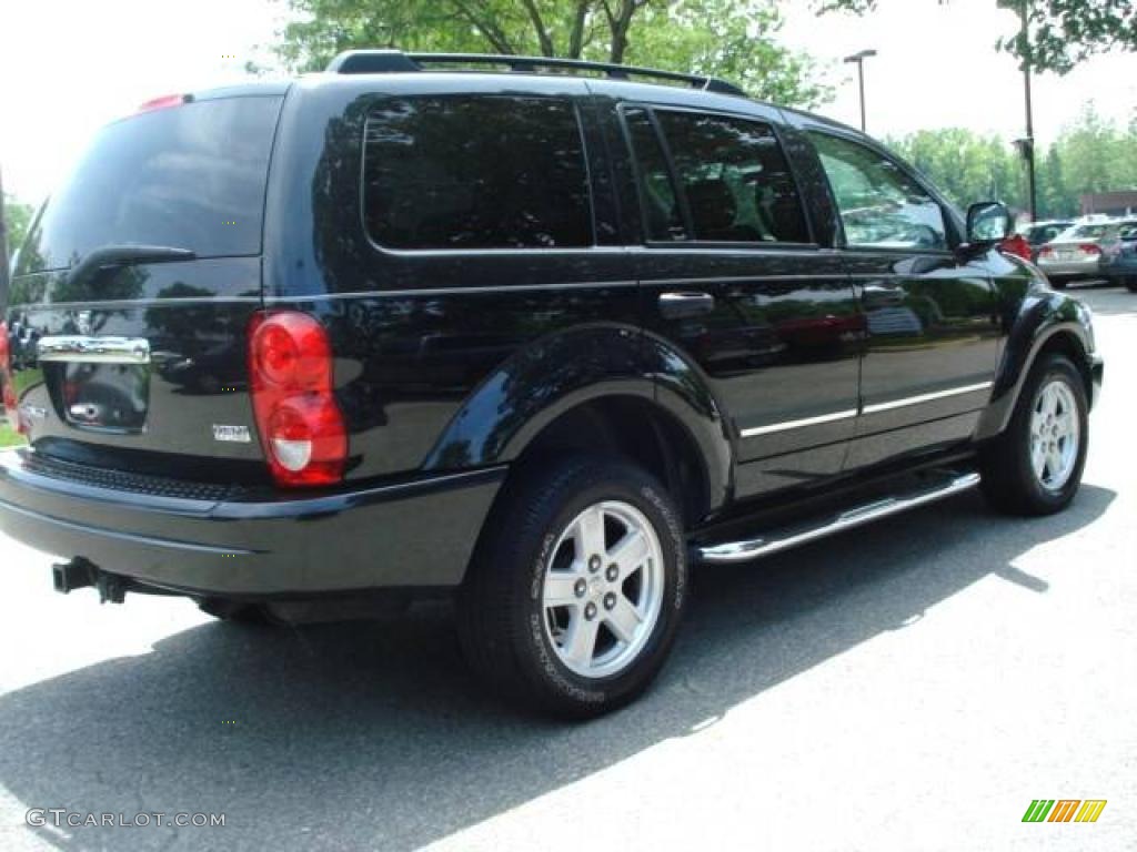 2006 Durango SLT HEMI 4x4 - Brilliant Black / Dark Slate Gray/Light Slate Gray photo #5