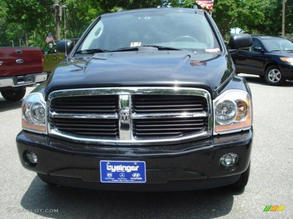 2006 Durango SLT HEMI 4x4 - Brilliant Black / Dark Slate Gray/Light Slate Gray photo #8