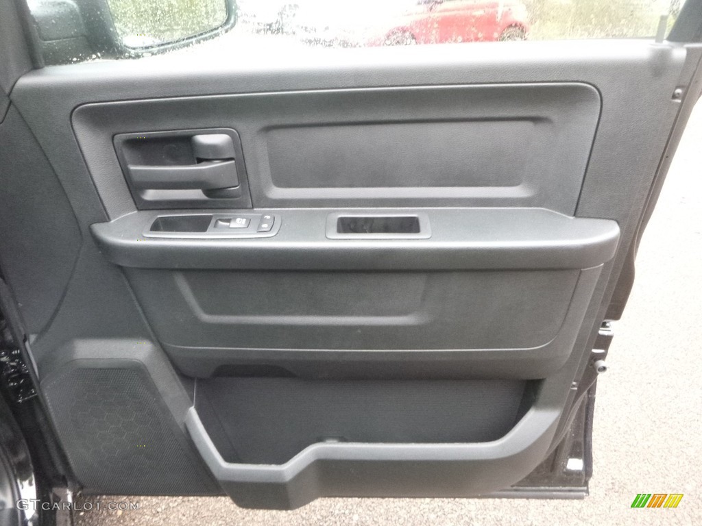 2018 1500 Express Crew Cab 4x4 - Brilliant Black Crystal Pearl / Black/Diesel Gray photo #12