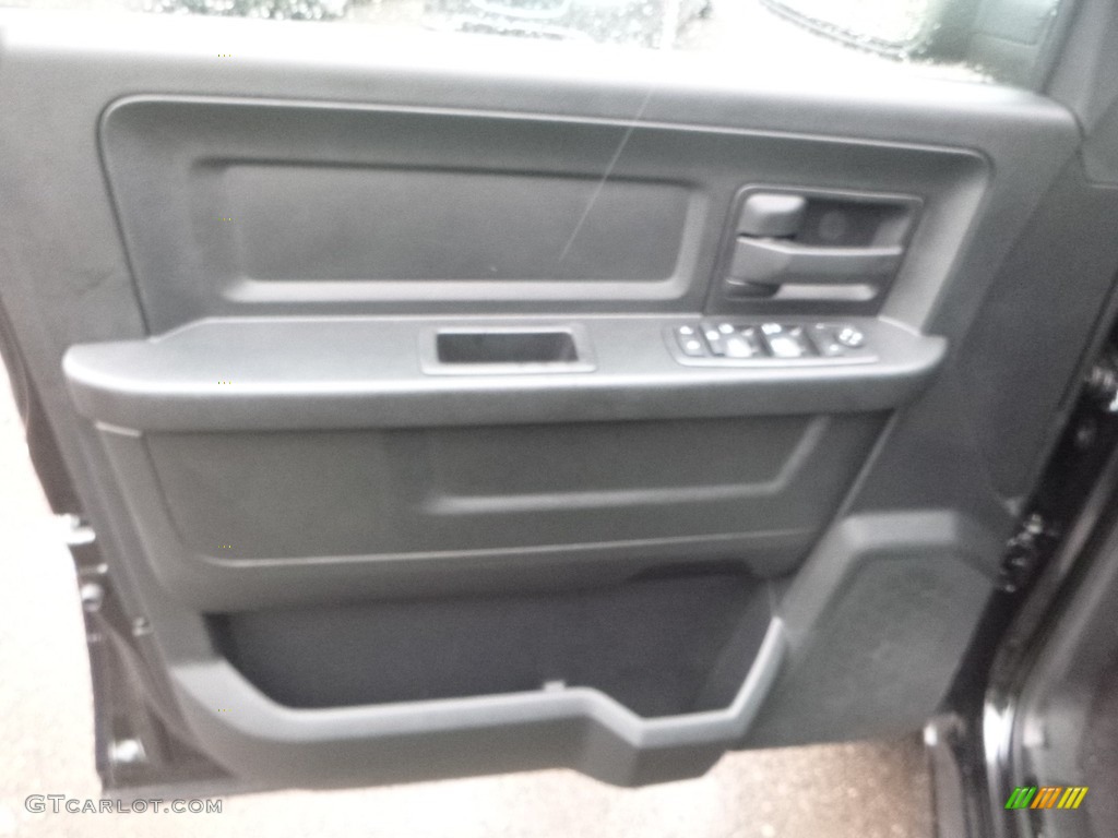 2018 1500 Express Crew Cab 4x4 - Brilliant Black Crystal Pearl / Black/Diesel Gray photo #15