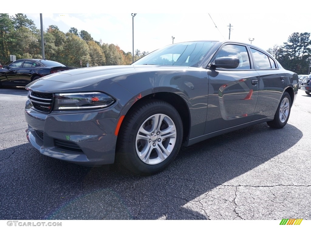 2017 Charger SE - Destroyer Grey / Black photo #3