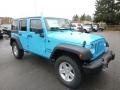 2018 Chief Blue Jeep Wrangler Unlimited Sport 4x4  photo #7