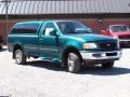 Pacific Green Metallic - F150 XLT Regular Cab 4x4 Photo No. 4