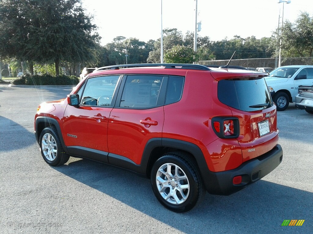 2017 Renegade Latitude - Colorado Red / Black photo #3