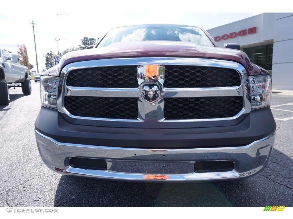 2018 1500 Tradesman Quad Cab - Delmonico Red Pearl / Black/Diesel Gray photo #2