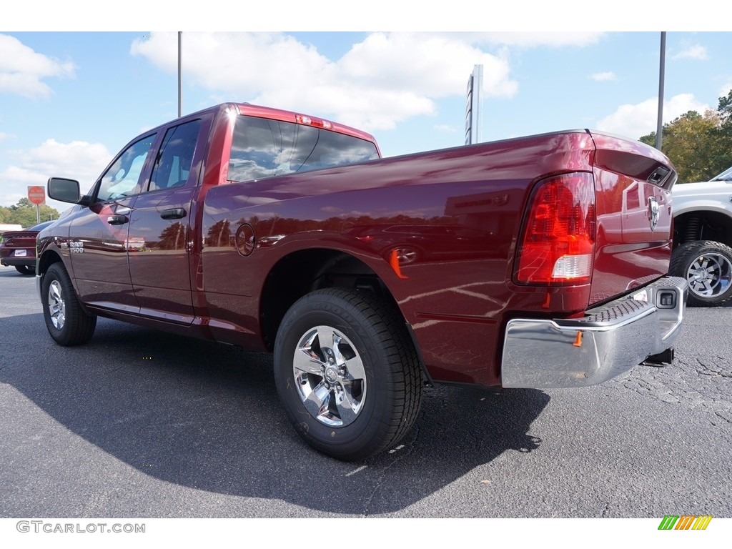 2018 1500 Tradesman Quad Cab - Delmonico Red Pearl / Black/Diesel Gray photo #5