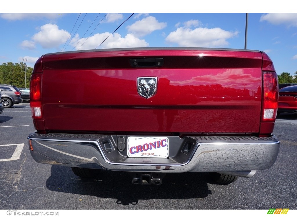 2018 1500 Tradesman Quad Cab - Delmonico Red Pearl / Black/Diesel Gray photo #6