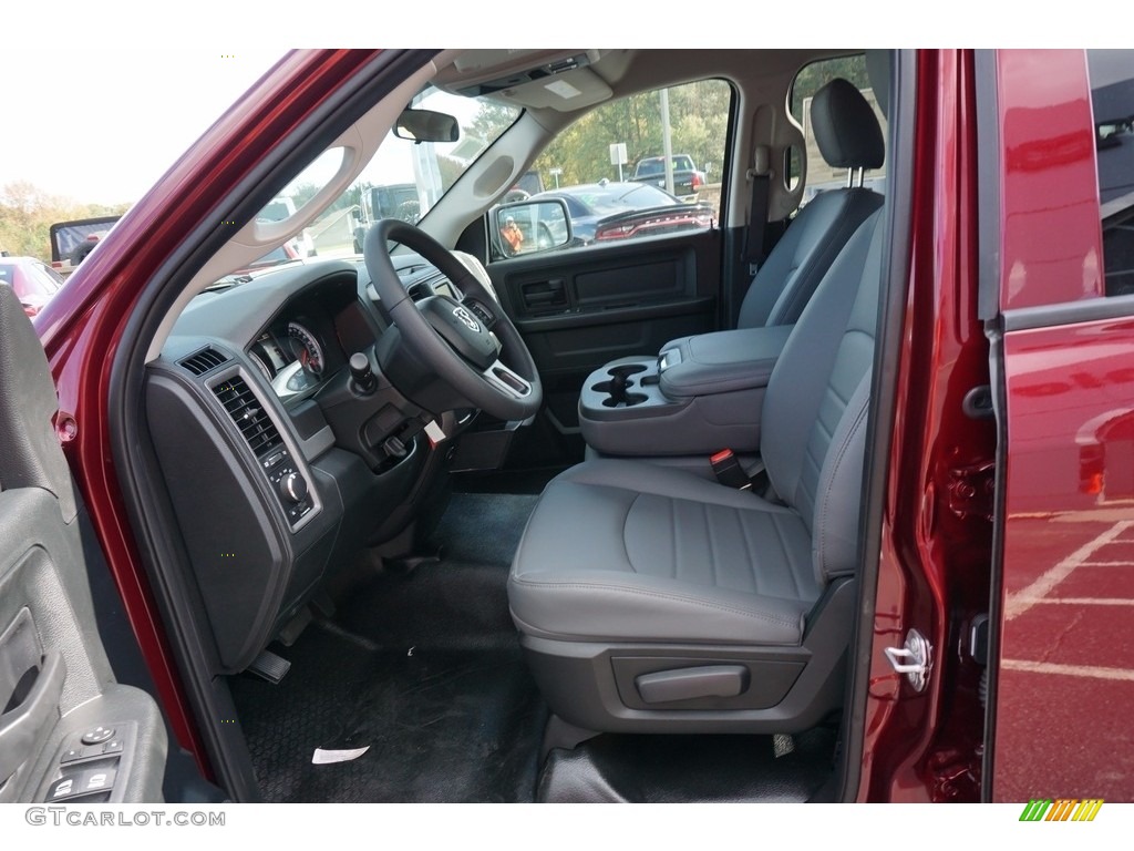2018 1500 Tradesman Quad Cab - Delmonico Red Pearl / Black/Diesel Gray photo #9